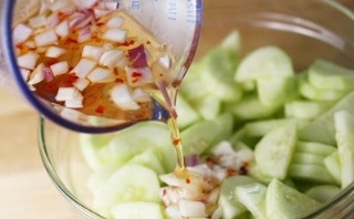 Sweet and Spicy Cucumber